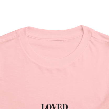 StayAlive™️ LOVED BY GOD Toddler Short Sleeve Tee