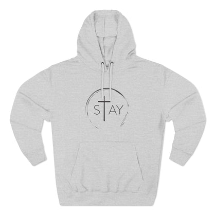 StayAlive™️ Three-Panel Fleece Hoodie