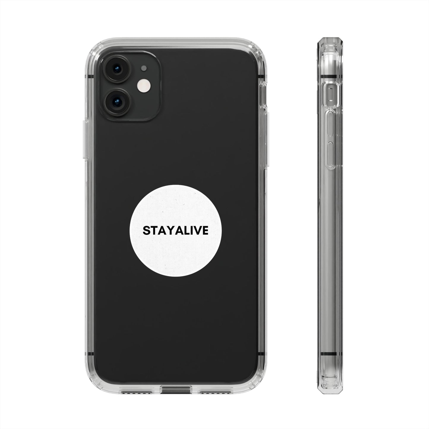 StayAlive™️ Badge Design Clear Cases