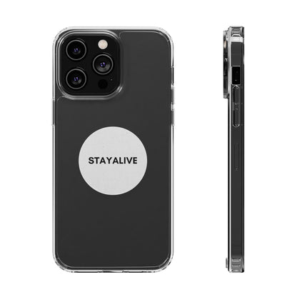 StayAlive™️ Badge Design Clear Cases