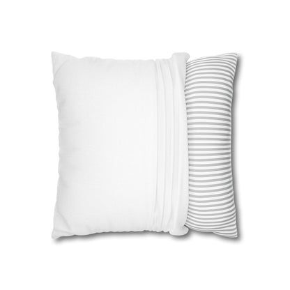 StayAlive™️ with Cross Spun Polyester Square Pillowcase