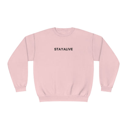 StayAlive™️ God is My Life Preserver NuBlend® Crewneck Sweatshirt Unisex