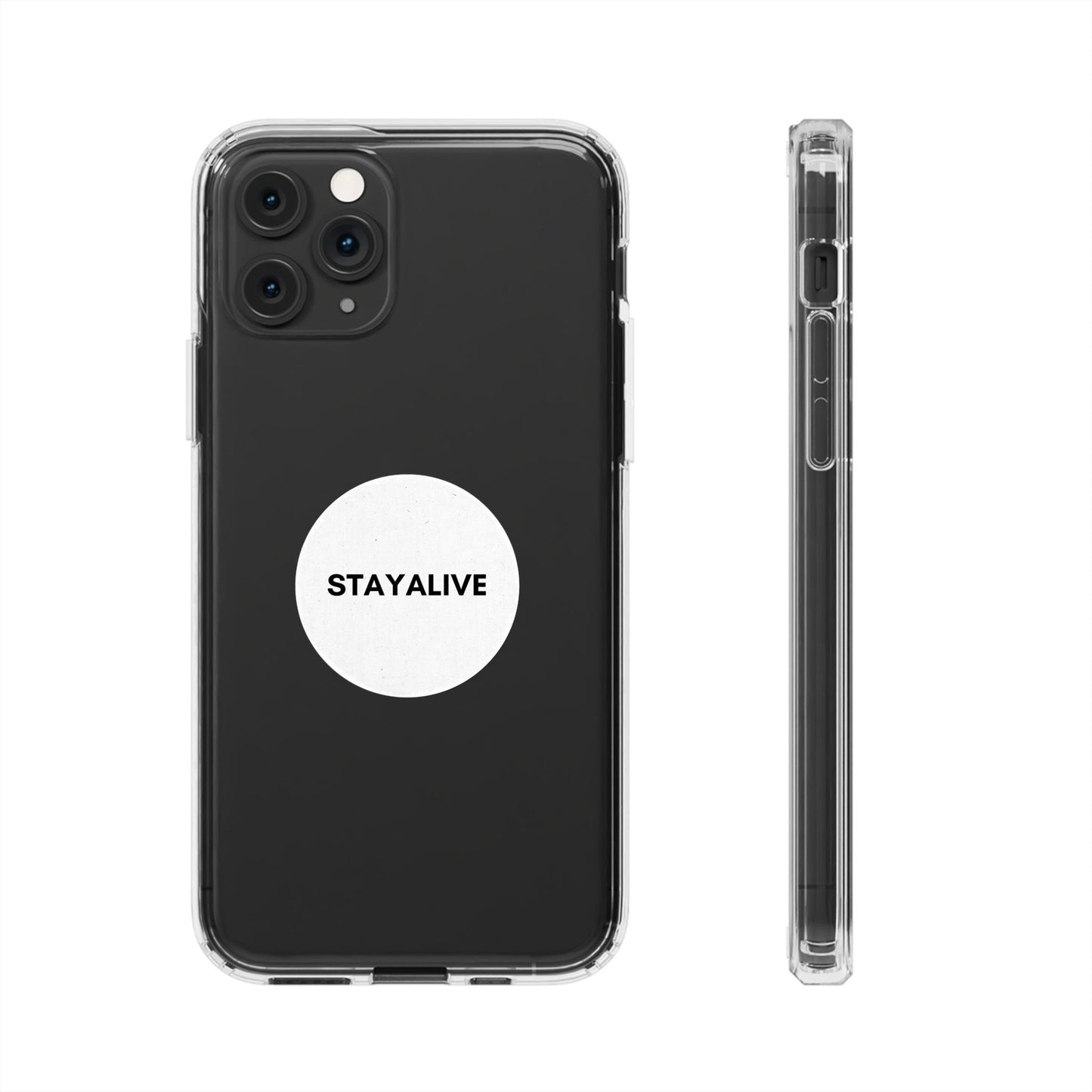 StayAlive™️ Badge Design Clear Cases