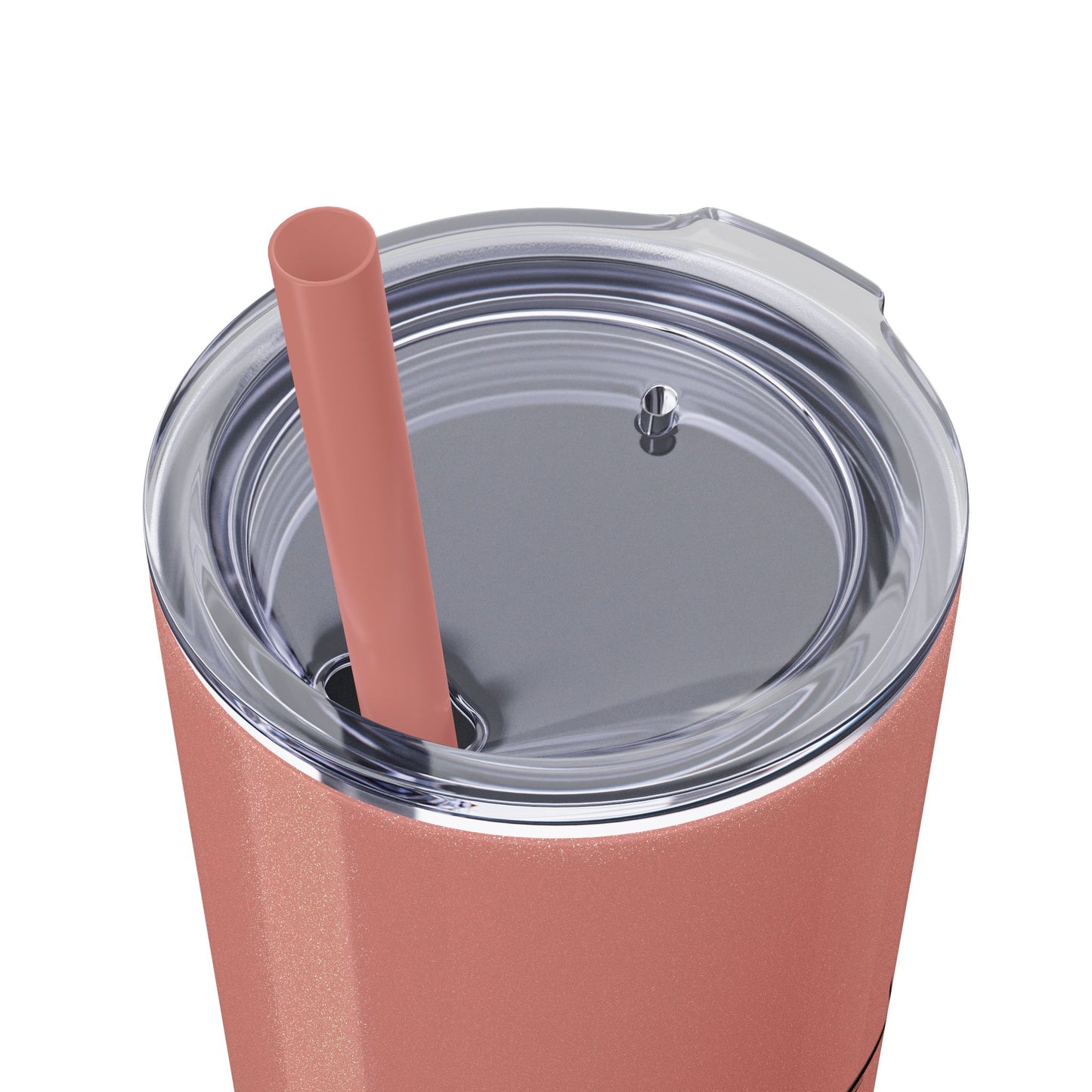 StayAlive™️ with Cross Skinny Tumbler with Straw, 20oz