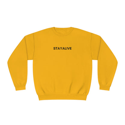 StayAlive™️ God is My Life Preserver NuBlend® Crewneck Sweatshirt Unisex