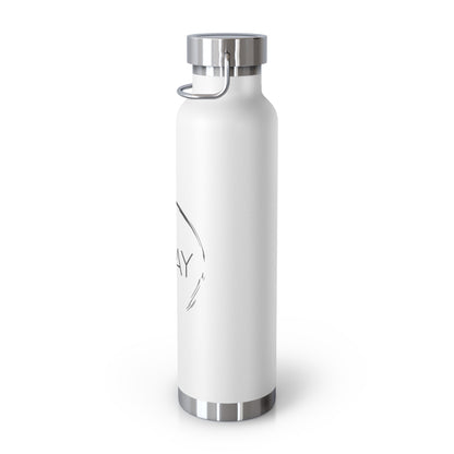 StayAlive™️ with Cross | Copper Vacuum Insulated Bottle, 22oz