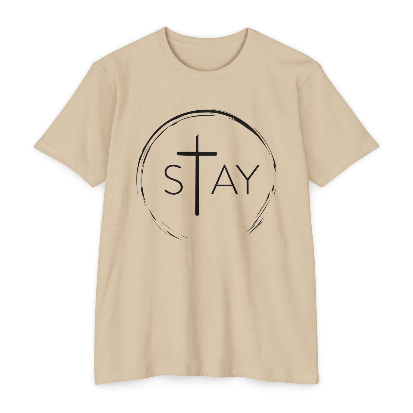 StayAlive™️ with Cross Jersey T-Shirt Unisex