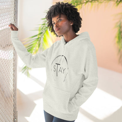 StayAlive™️ Three-Panel Fleece Hoodie