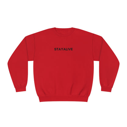 StayAlive™️ God is My Life Preserver NuBlend® Crewneck Sweatshirt Unisex