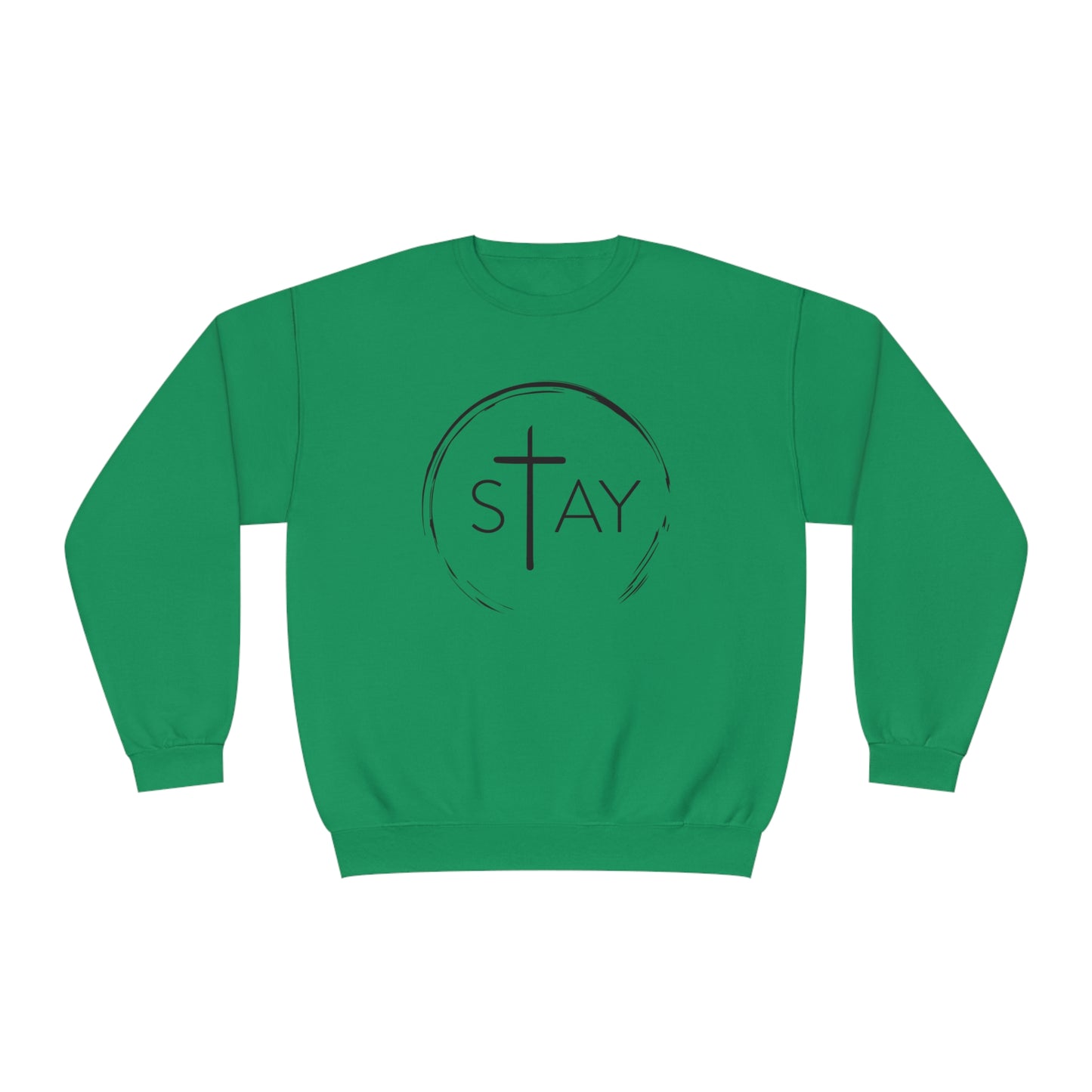 🆕 StayAlive™️ God Never Fails Unisex NuBlend® Crewneck Sweatshirt