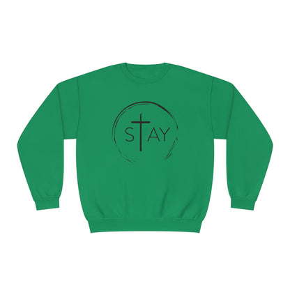 🆕 StayAlive™️ God Never Fails Unisex NuBlend® Crewneck Sweatshirt