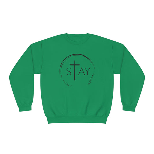 🆕 StayAlive™️ God Never Fails Unisex NuBlend® Crewneck Sweatshirt