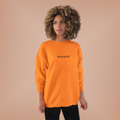 🆕 StayAlive™️ Faith EcoSmart® Crewneck Sweatshirt Unisex