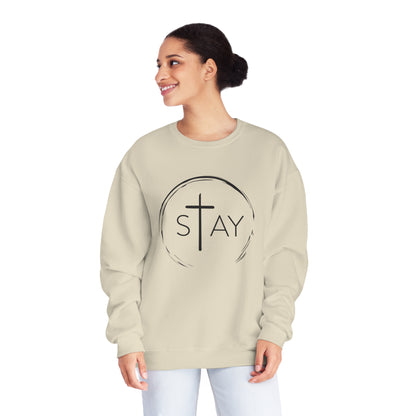 🆕 StayAlive™️ God Never Fails Unisex NuBlend® Crewneck Sweatshirt