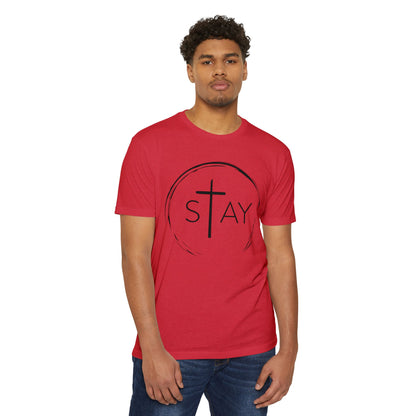 StayAlive™️ with Cross Jersey T-Shirt Unisex