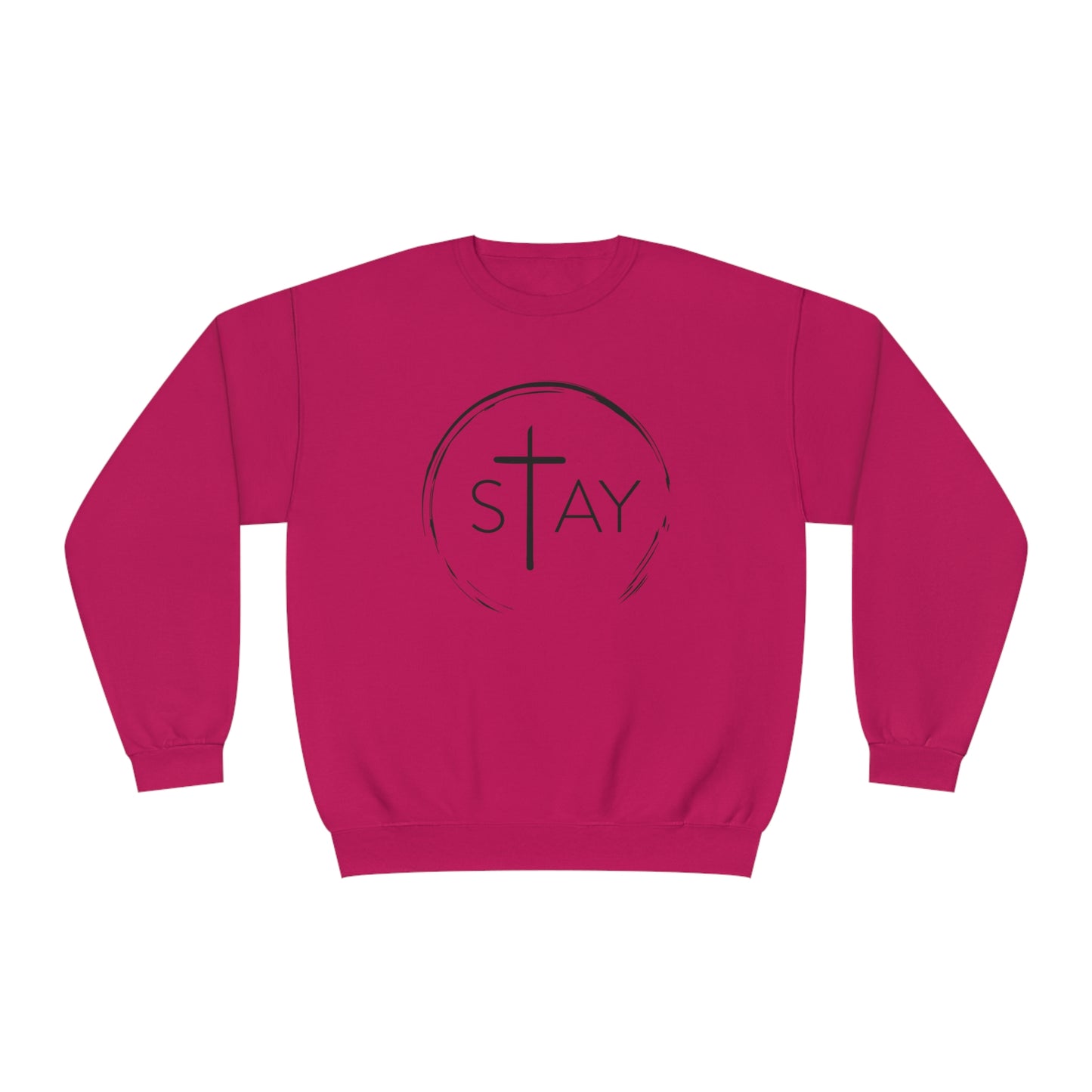 🆕 StayAlive™️ God Never Fails Unisex NuBlend® Crewneck Sweatshirt