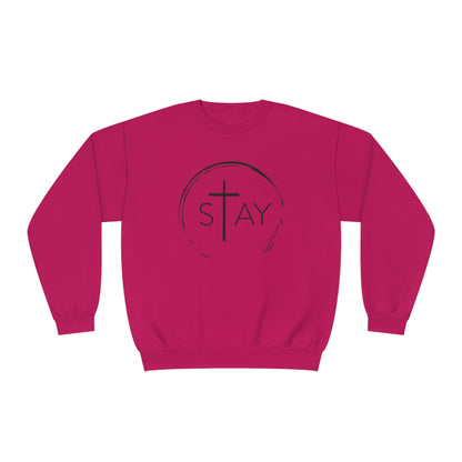 🆕 StayAlive™️ God Never Fails Unisex NuBlend® Crewneck Sweatshirt