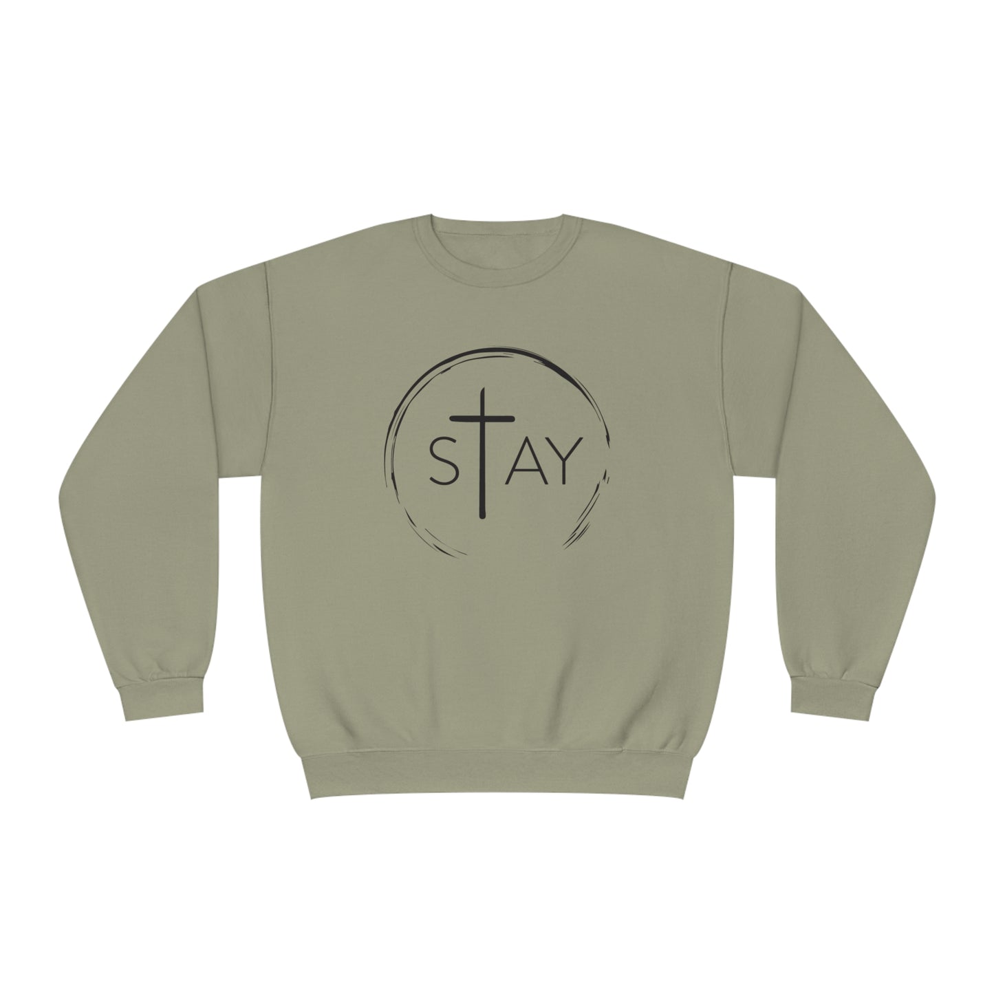 🆕 StayAlive™️ God Never Fails Unisex NuBlend® Crewneck Sweatshirt