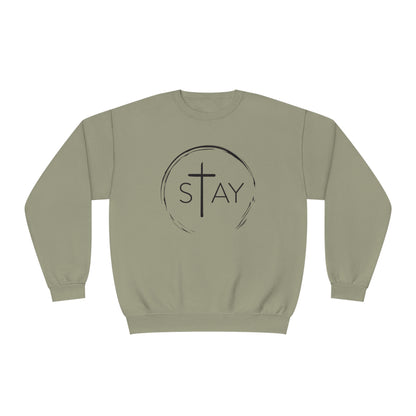 🆕 StayAlive™️ God Never Fails Unisex NuBlend® Crewneck Sweatshirt