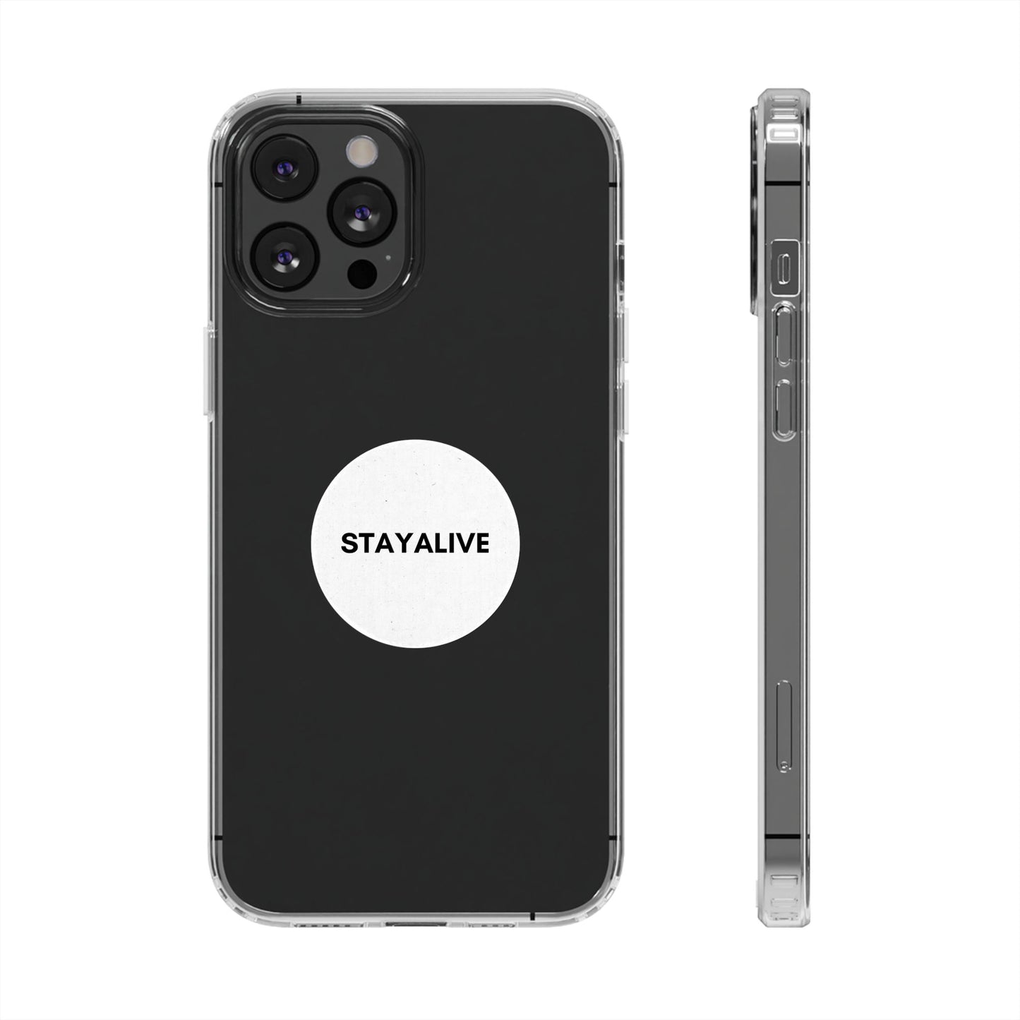 StayAlive™️ Badge Design Clear Cases