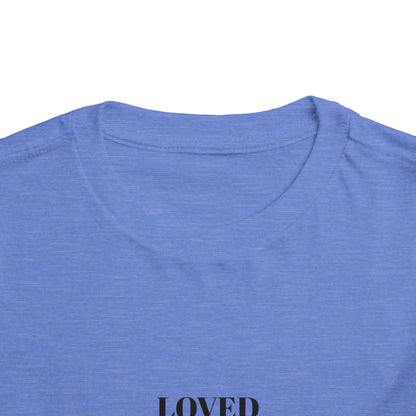 StayAlive™️ LOVED BY GOD Toddler Short Sleeve Tee