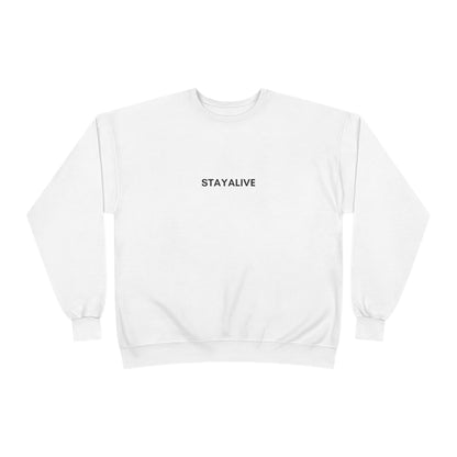 🆕 StayAlive™️ Faith EcoSmart® Crewneck Sweatshirt Unisex