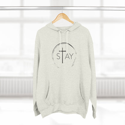 StayAlive™️ Three-Panel Fleece Hoodie