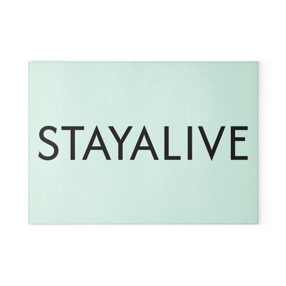 StayAlive™️ Glass Cutting Board