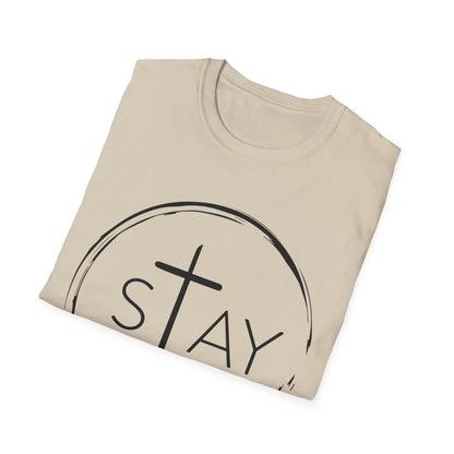 StayAlive™️ with Cross Softstyle T-Shirt Unisex