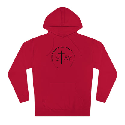 StayAlive™️ with Cross Hooded Sweatshirt Unisex