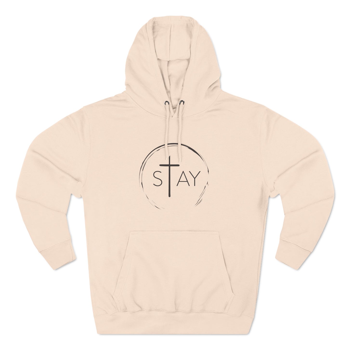 StayAlive™️ Three-Panel Fleece Hoodie