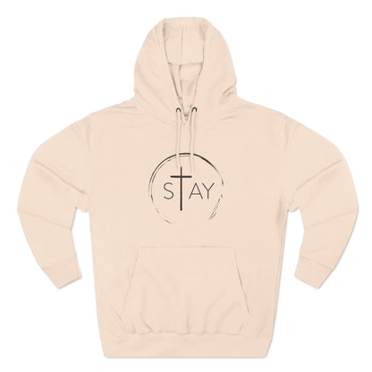 StayAlive™️ Three-Panel Fleece Hoodie