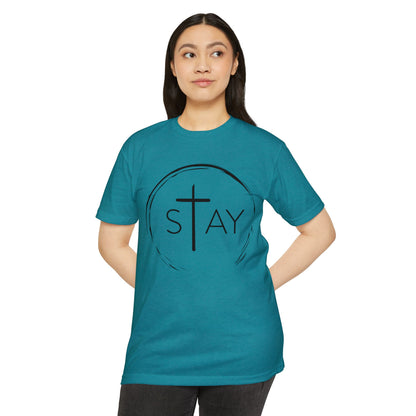 StayAlive™️ with Cross Jersey T-Shirt Unisex