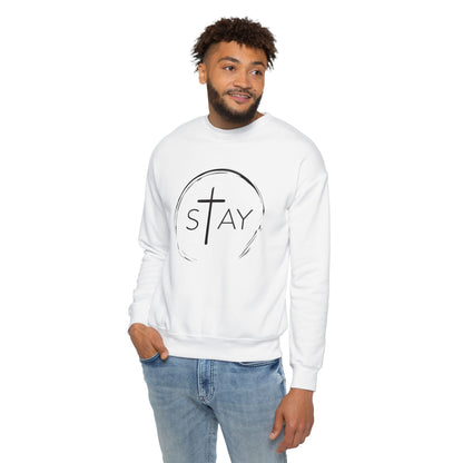 StayAlive™ with Cross Drop Shoulder Sweatshirt Unisex