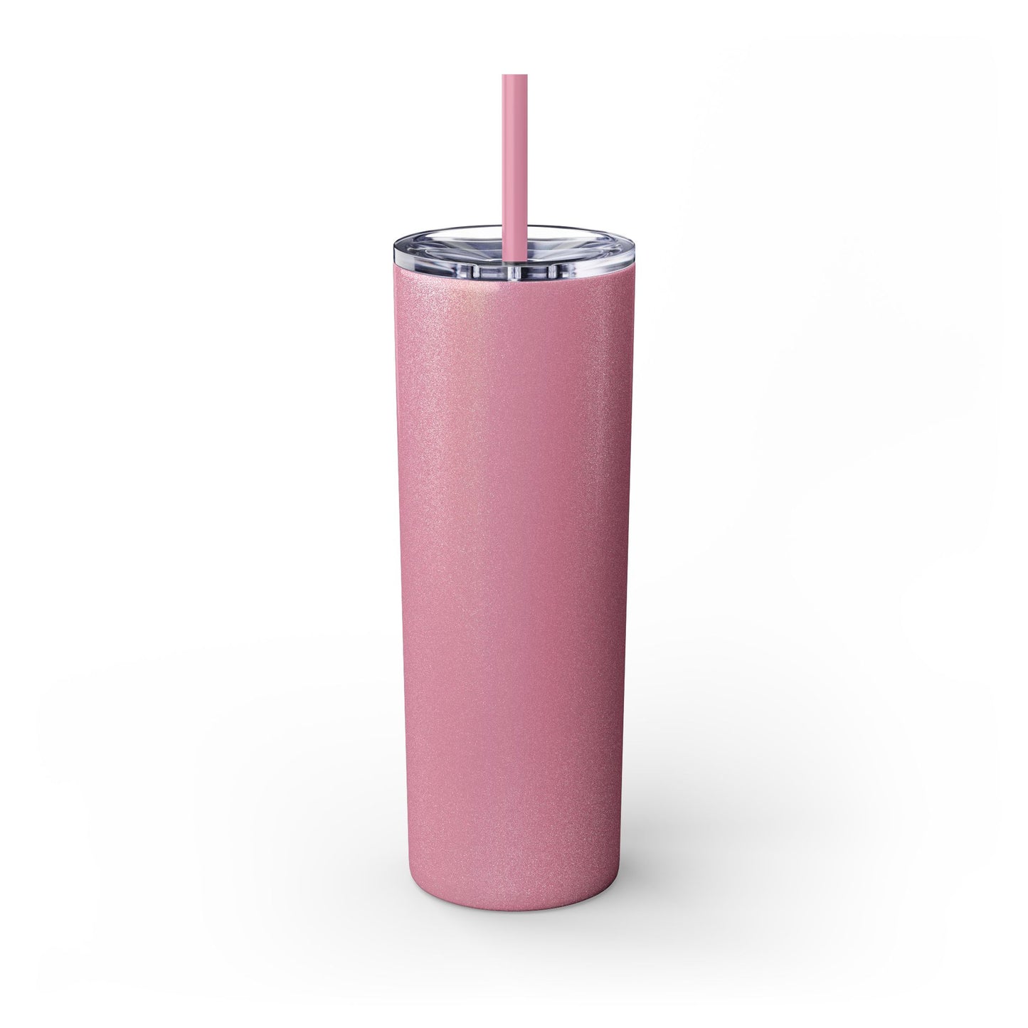 StayAlive™️ with Cross Skinny Tumbler with Straw, 20oz