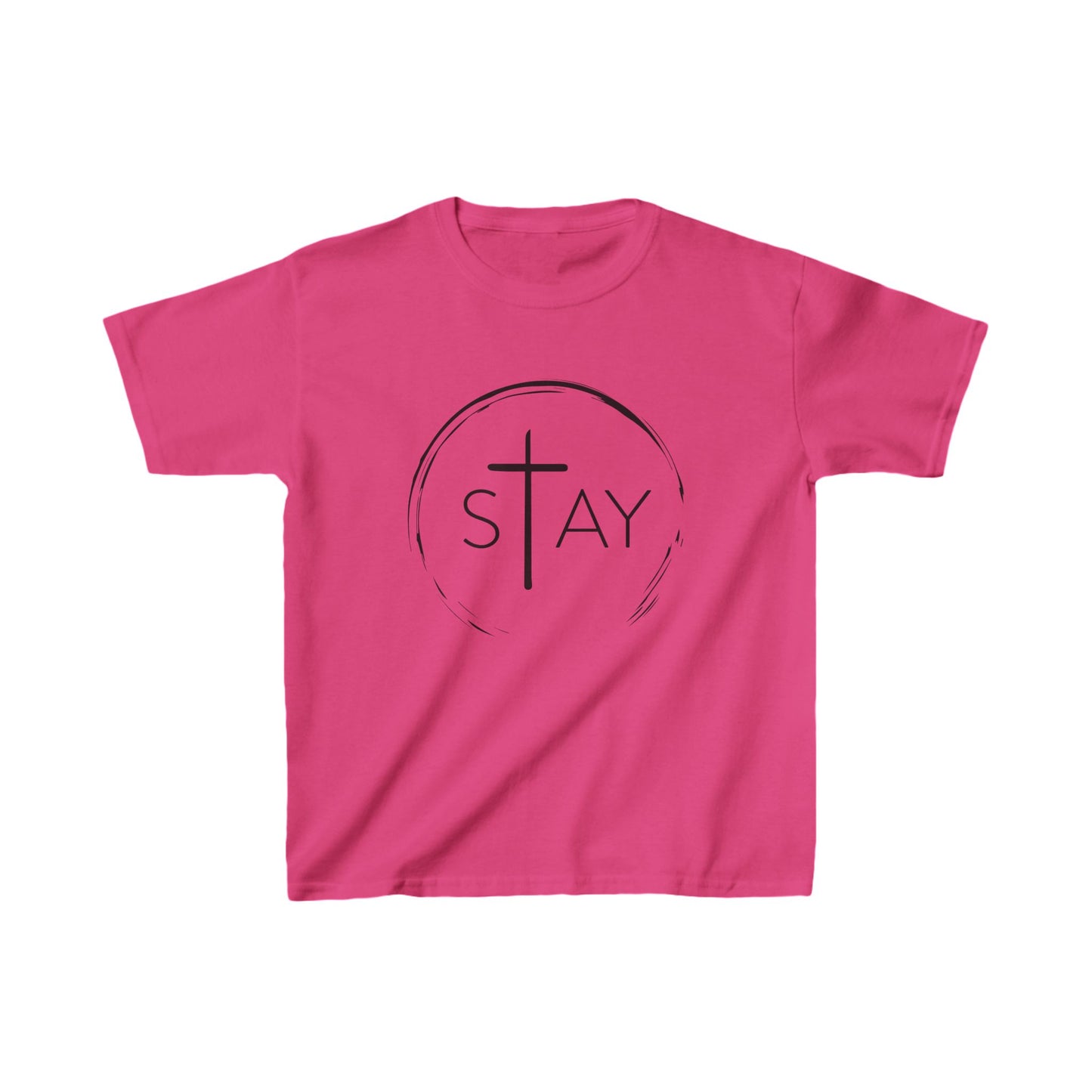 🆕 StayAlive™️ with Cross Kids Heavy Cotton™ Tee