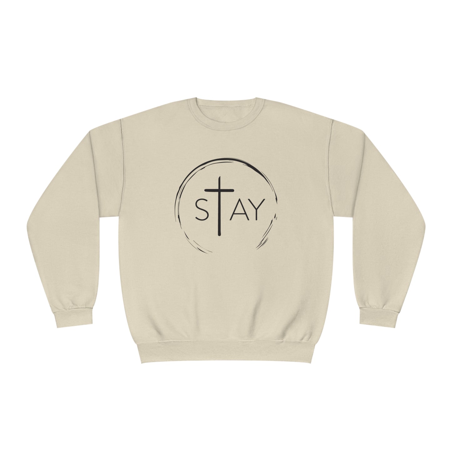 🆕 StayAlive™️ God Never Fails Unisex NuBlend® Crewneck Sweatshirt