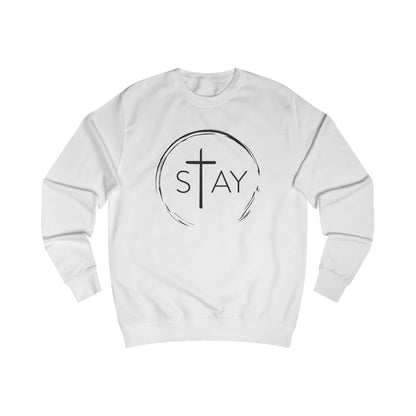 StayAlive™️ with Cross Sweatshirt Unisex