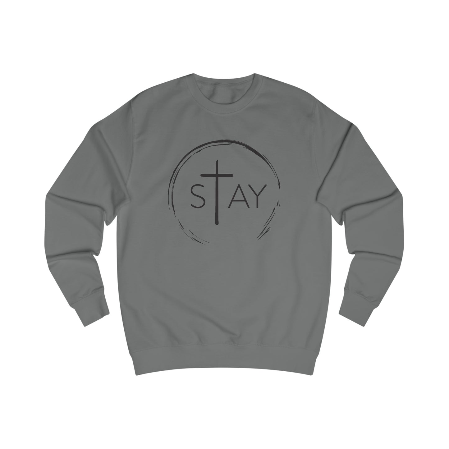 StayAlive™️ with Cross Sweatshirt Unisex