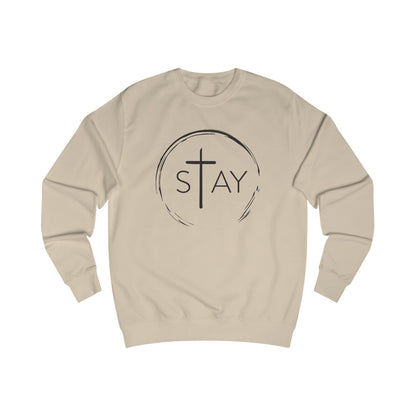 StayAlive™️ with Cross Sweatshirt Unisex