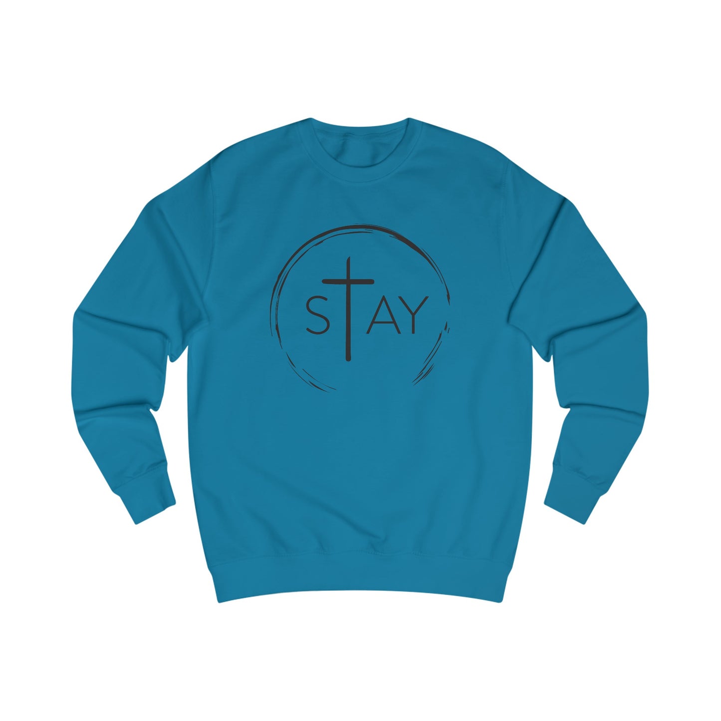 StayAlive™️ with Cross Sweatshirt Unisex