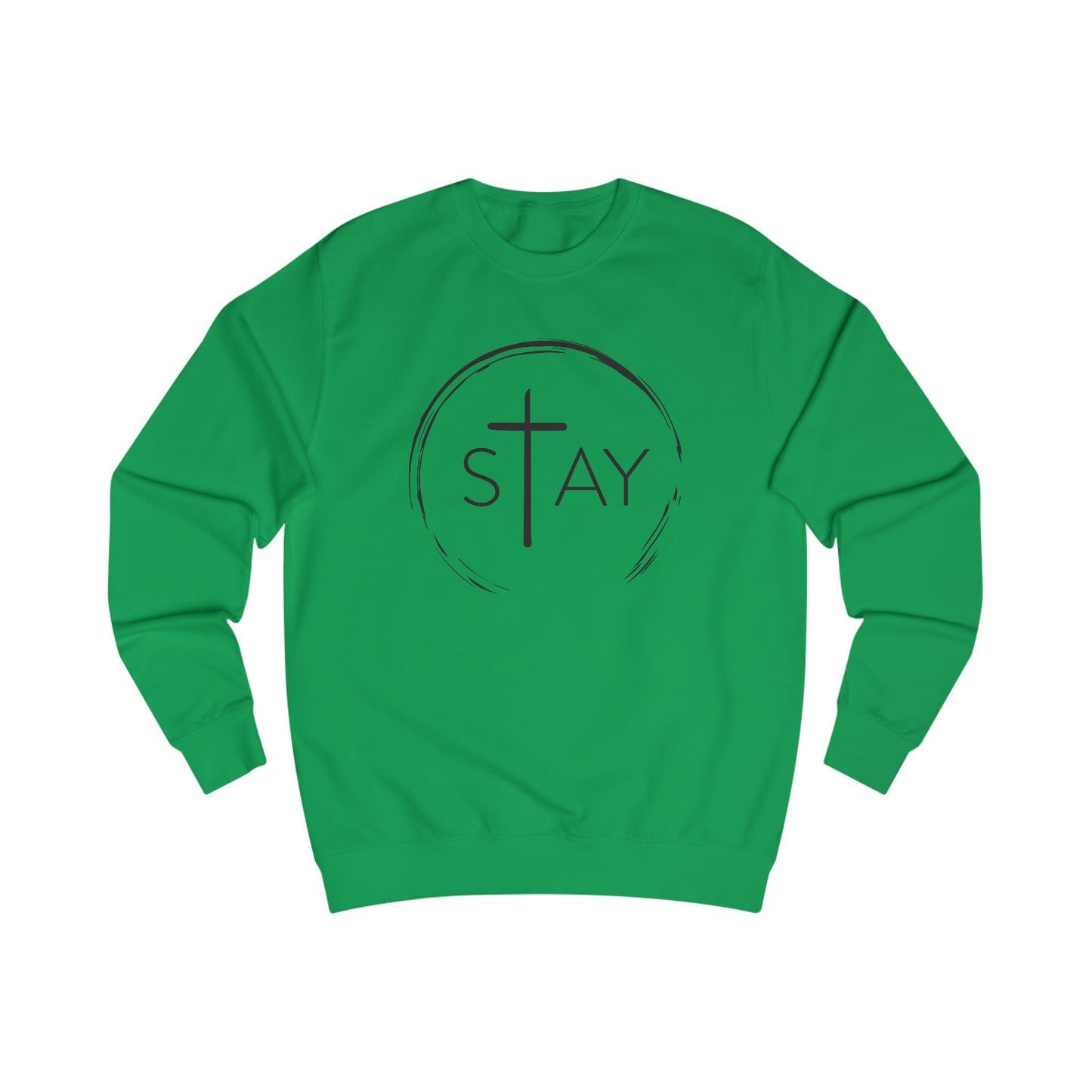 StayAlive™️ with Cross Sweatshirt Unisex