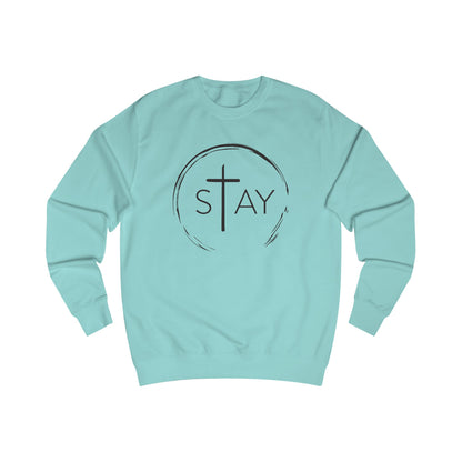 StayAlive™️ with Cross Sweatshirt Unisex