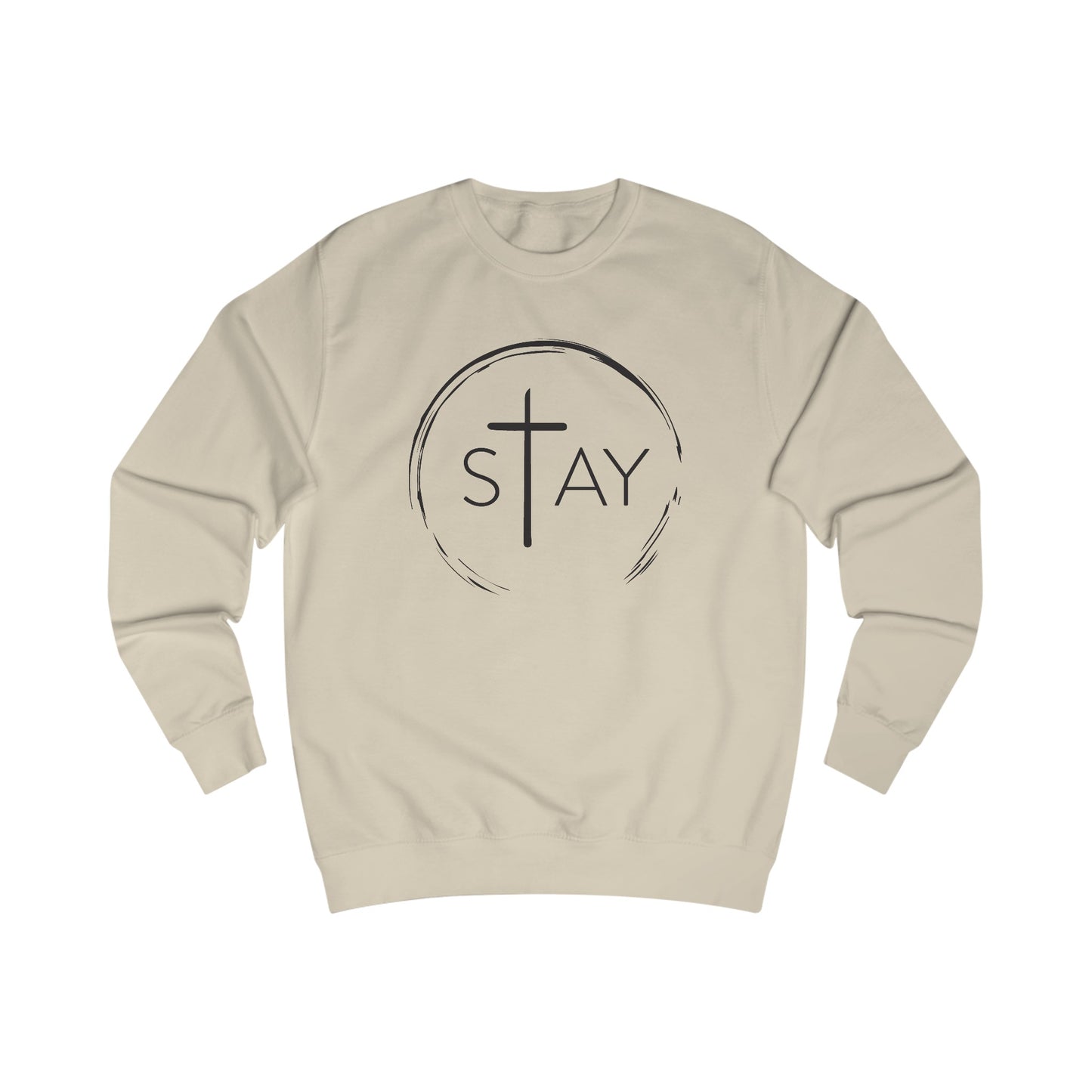 StayAlive™️ with Cross Sweatshirt Unisex