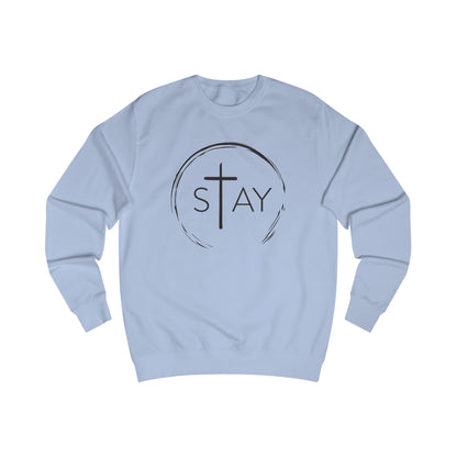 StayAlive™️ with Cross Sweatshirt Unisex