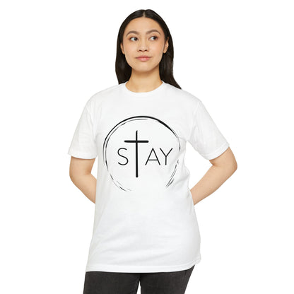 StayAlive™️ with Cross Jersey T-Shirt Unisex