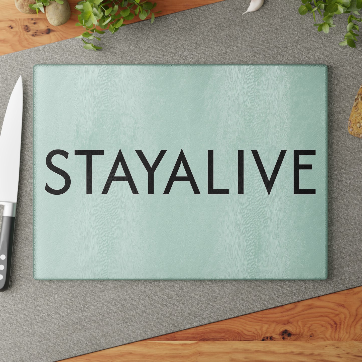 StayAlive™️ Glass Cutting Board