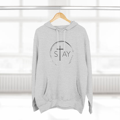 StayAlive™️ Three-Panel Fleece Hoodie