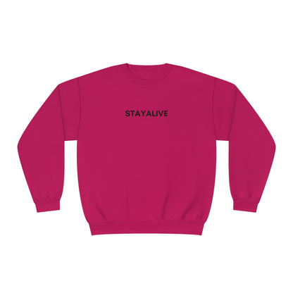 StayAlive™️ God is My Life Preserver NuBlend® Crewneck Sweatshirt Unisex