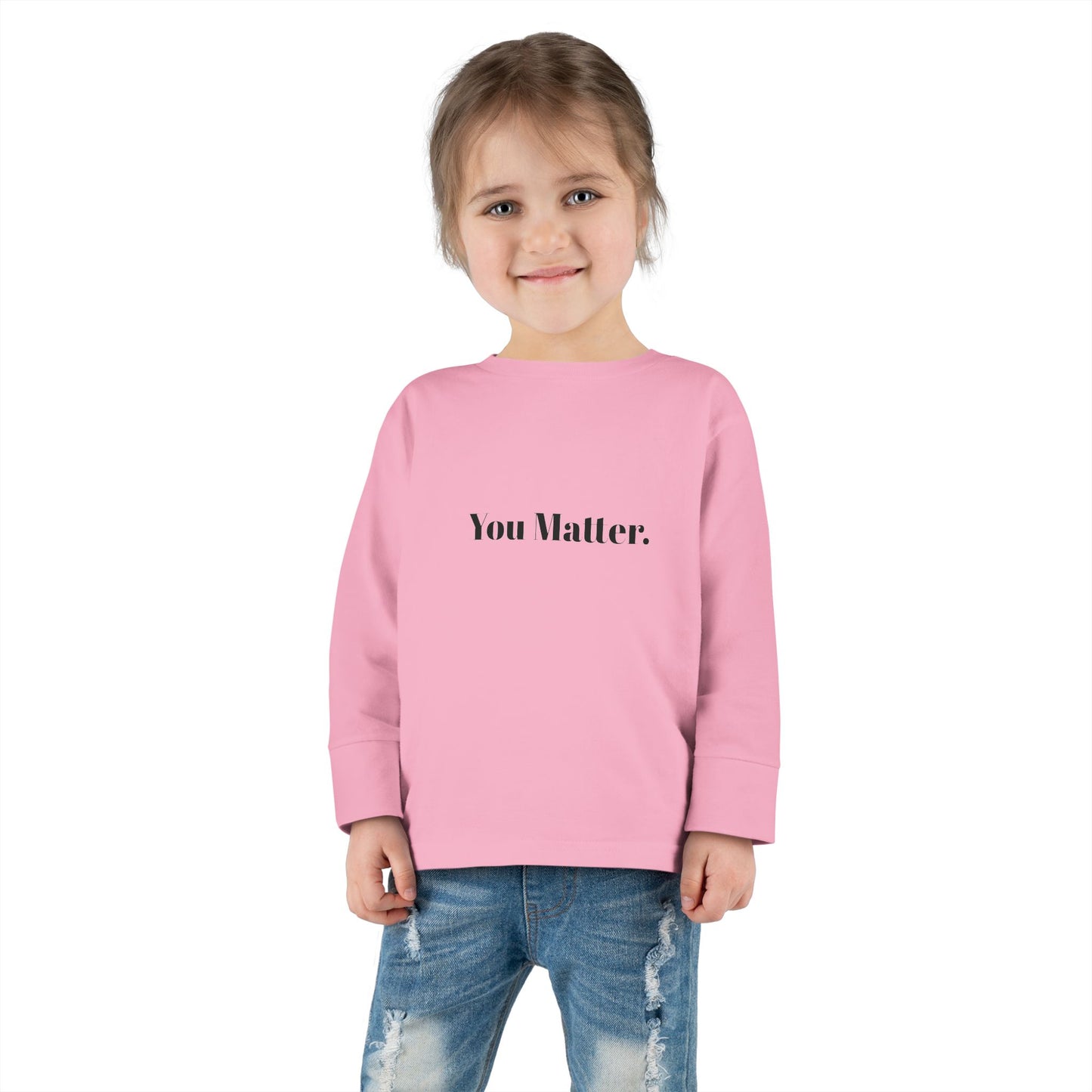 StayAlive™️ You Matter Toddler Long Sleeve Tee